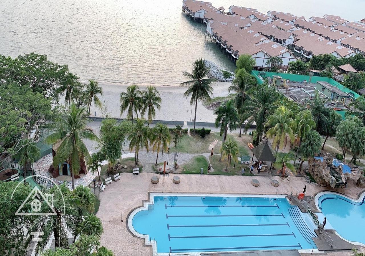 Port Dickson 10Pax 3Br Glory Beach Resort Seaview Exterior foto